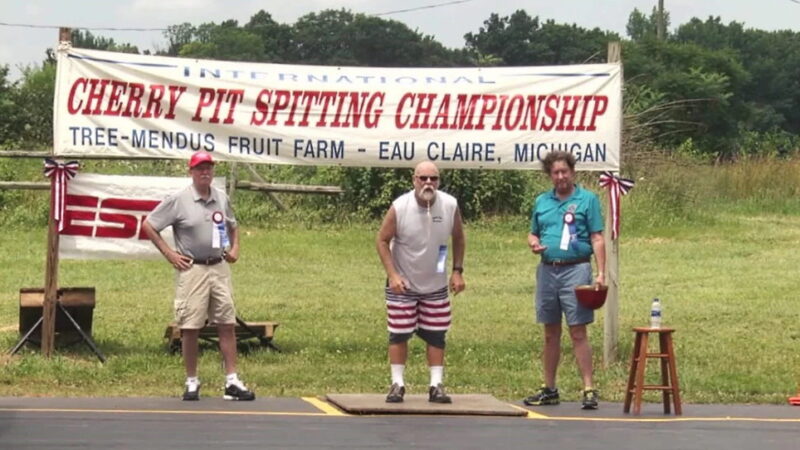 International Cherry Pit Spitting Day - July