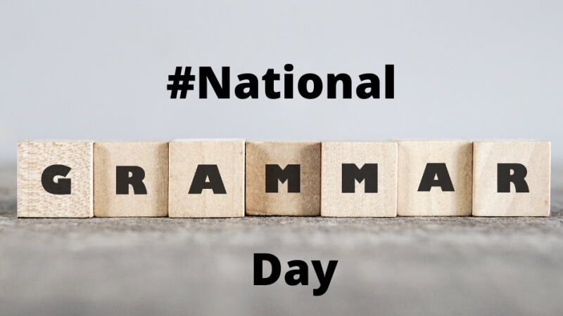 National Grammar Day - march