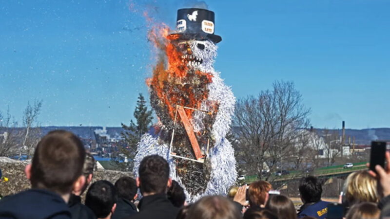 Snowman Burning Day - March 20