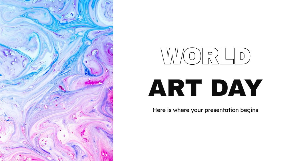World Art Day - April 15