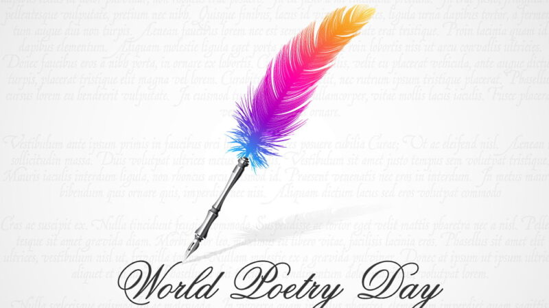World Poetry Day - March 21