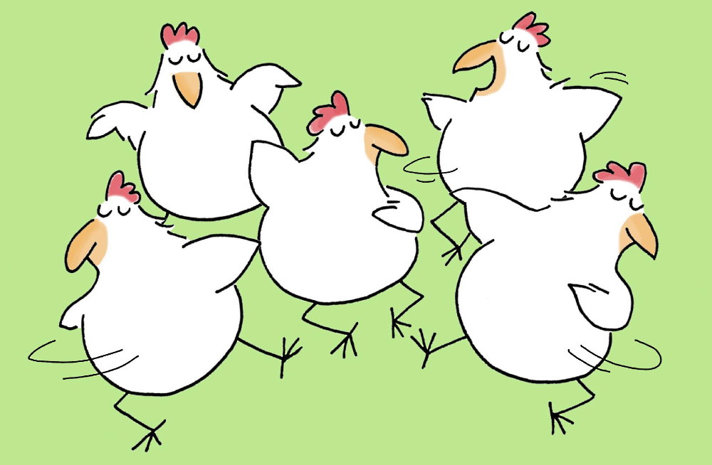 National Dance Like a Chicken Day - May 14