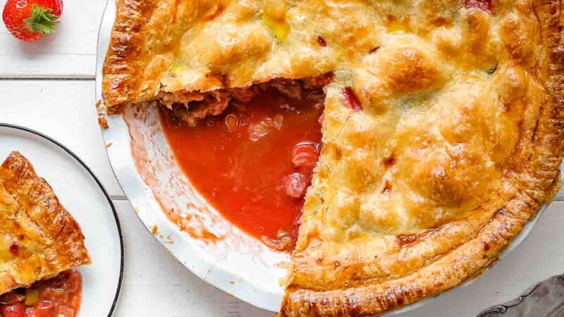 National Strawberry Rhubarb Pie Day - June 9