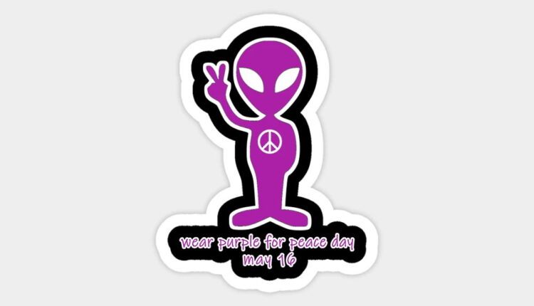 National Wear Purple for Peace Day - May 16