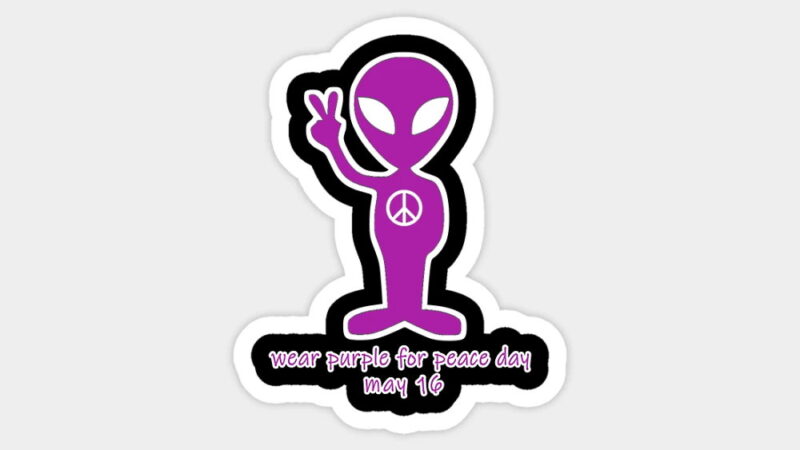 National Wear Purple for Peace Day - May 16