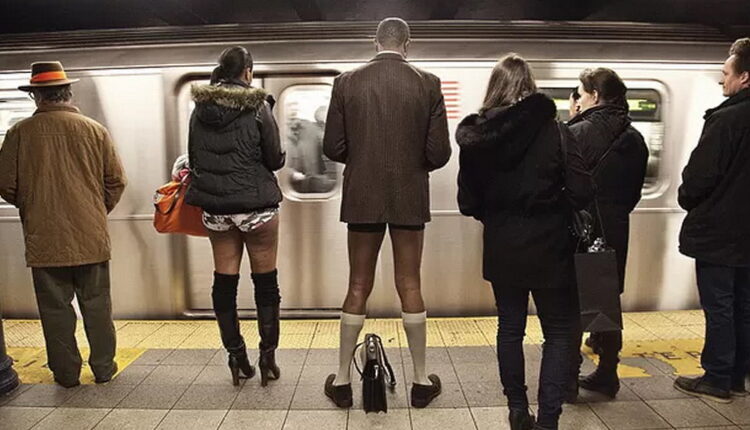 No Pants Day - May
