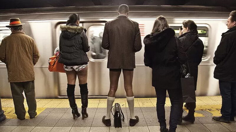 No Pants Day - May