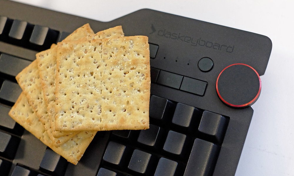 Crackers Over The Keyboard Day - August 28