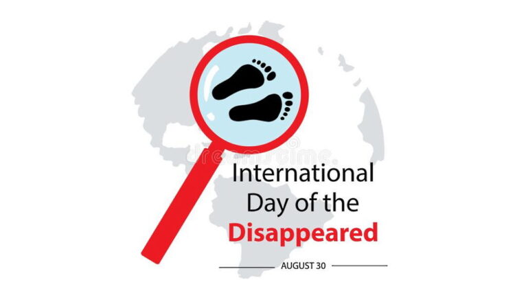 International Day of the Disappeared - August 30