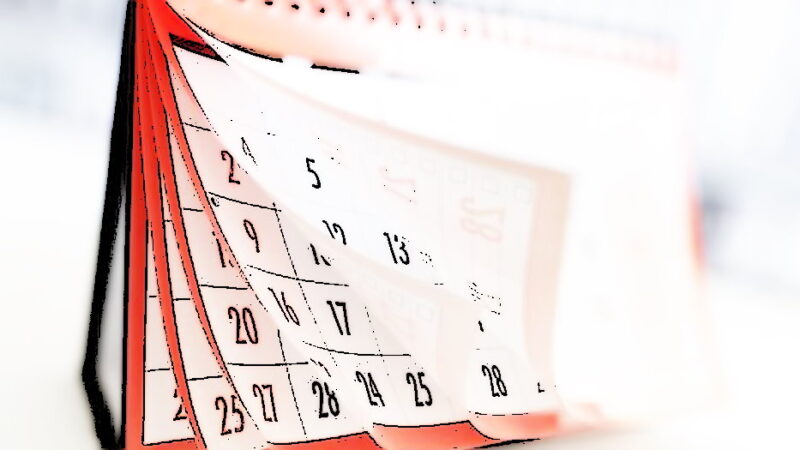 Calendar Adjustment Day - September 2
