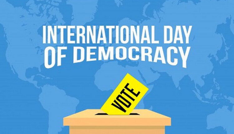 International Day of Democracy - September 15