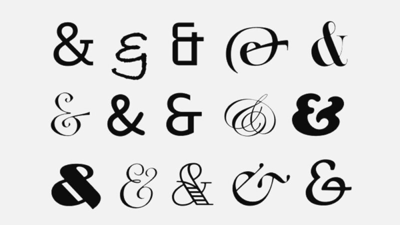 National Ampersand Day - September 8