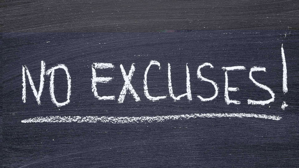 National No Excuses Day - September 27