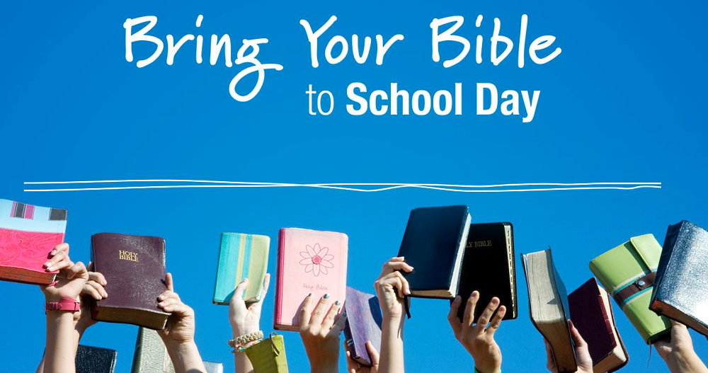 Bring Your Bible To School Day - October