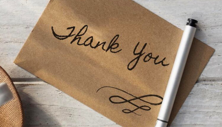 National Thank You Note Day - December 26